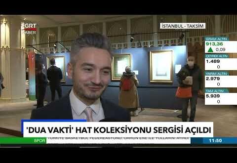 Albaraka Türk Hat Sanatı Sergisi Taksim Camii Kültür Merkezi’nde Açıldı – TGRT Haber #AlbarakaTürk #albaraka