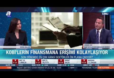KOBİ Bankacılığı Müdürümüz Lokman Avcı, A Para Canlı Yayınına Konuk Oldu #VakıfKatılım #vakifbank