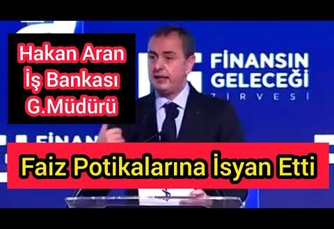 iş bankası genel müdürü faiz politikalarına isyan etti #İşBankası Haberleri #isbankasi