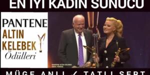 En İyi Kadın Sunucu Müge Anlı – 2022 Altın Kelebek Ödülleri #mügeanlı