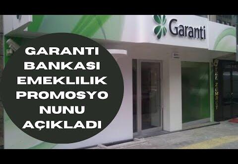 Garanti Bankası Emeklilik Promosyonunu Açıkladı #GarantiBankası #garanti Haberleri