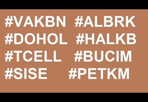 #VAKBN #ALBRK #DOHOL #HALKB #TCELL #BUCIM #SISE #PETKM Kısa   ve Öz Direnç -Destekler #teknikanaliz #AlbarakaTürk #albaraka